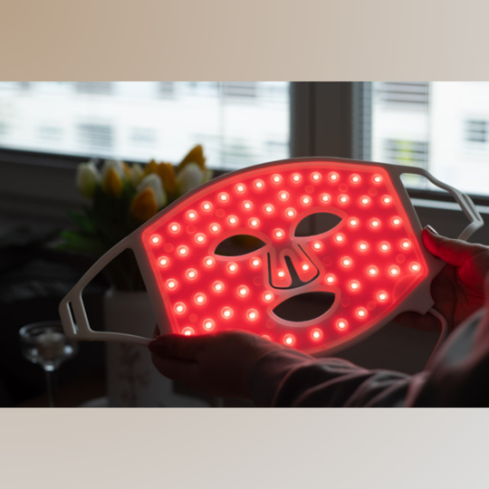 LED - Lichttherapie Gesichtsmaske