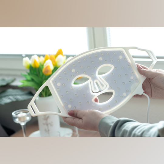 LED - Lichttherapie Gesichtsmaske