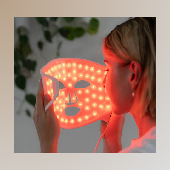 LED - Lichttherapie Gesichtsmaske