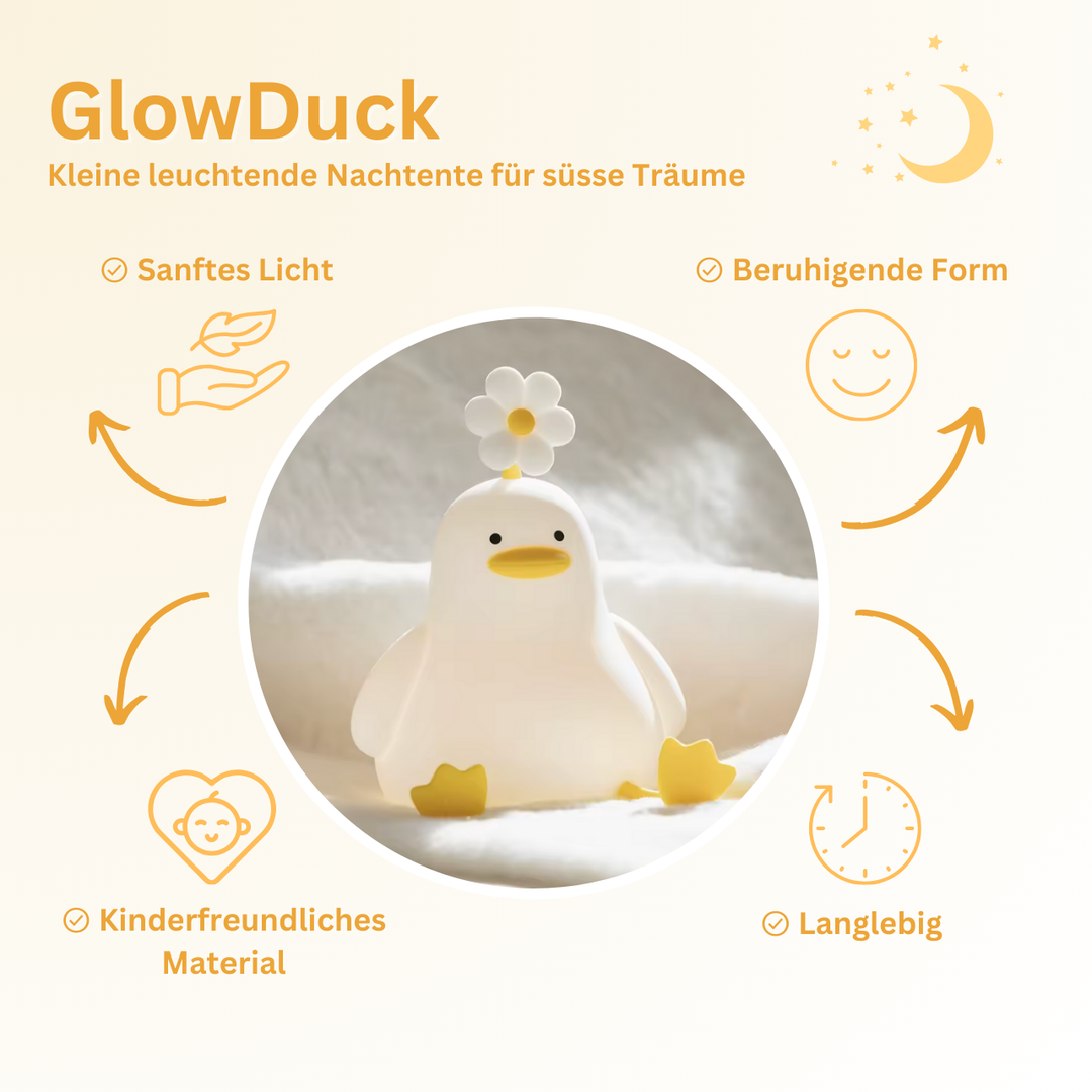 GlowDuck - Kinder Nachtlampe