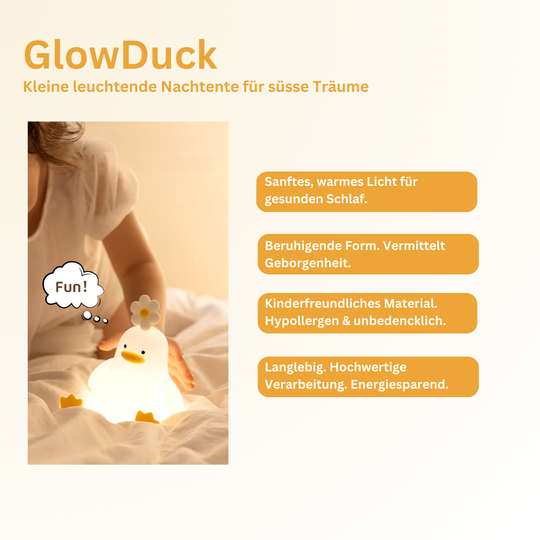 GlowDuck - Kinder Nachtlampe