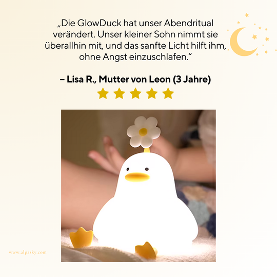 GlowDuck - Kinder Nachtlampe