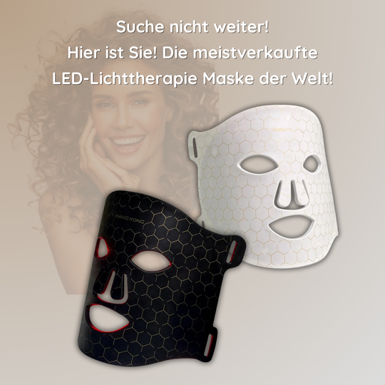 LED - Lichttherapie Gesichtsmaske