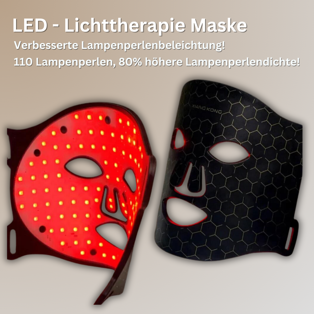 LED - Lichttherapie Gesichtsmaske