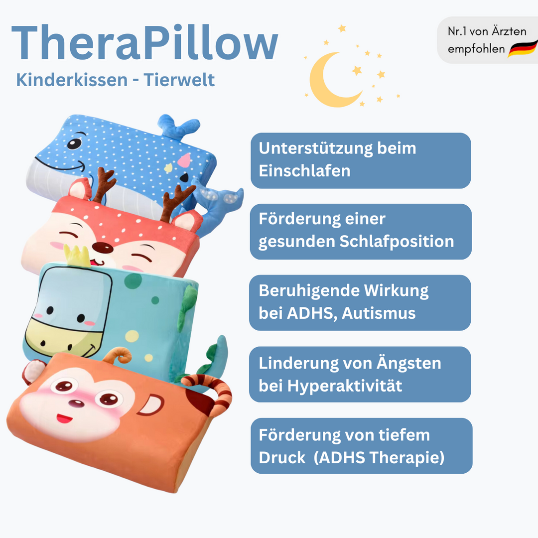 TheraPillow - Kinderkissen Tierwelt