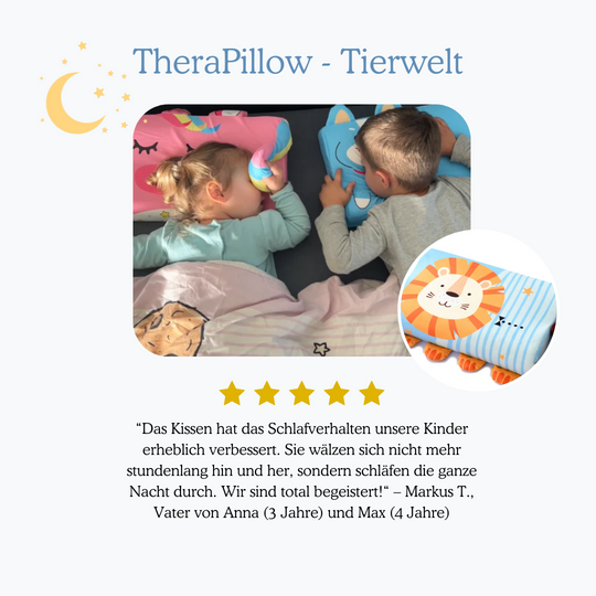 TheraPillow - Kinderkissen Tierwelt